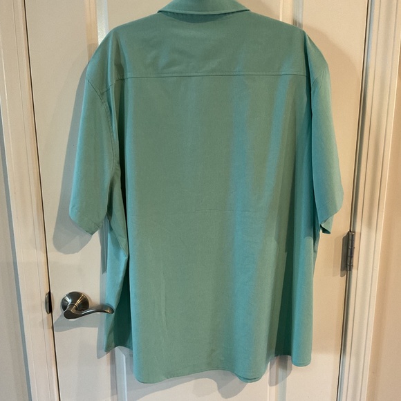 Zelos Short Sleeve Hybrid Shirt - XXL - Dewy Moss - Picture 4 of 6